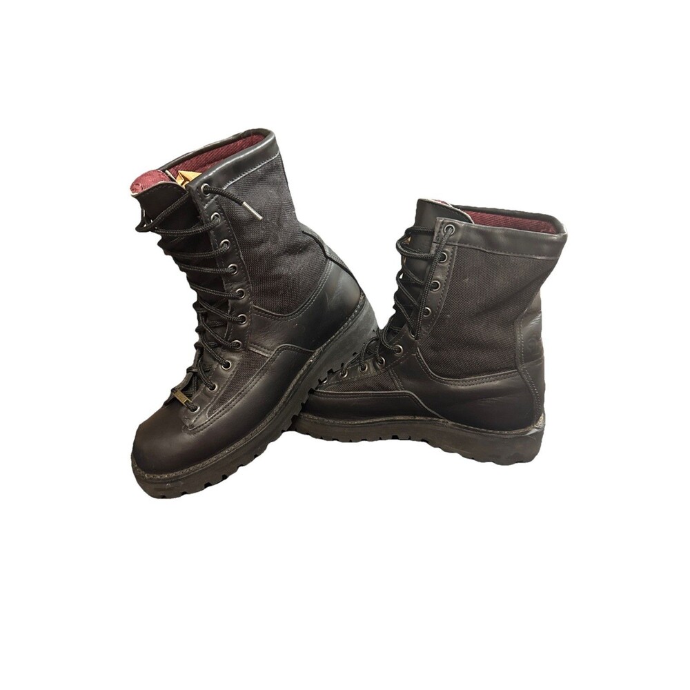 Danner USA Made Black Combat Boots Gore-Tex Vibram 200g Insulated Men’s Sz 8.5